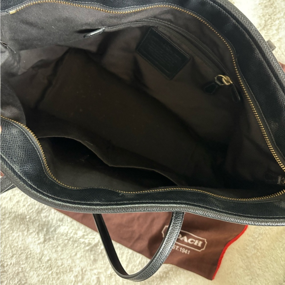 Coach brown and black purse - Picture 5 of 6
